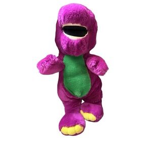 Vintage 1992 Barney Purple Dinosaur Plush Stuffed Animal Lyons Group
